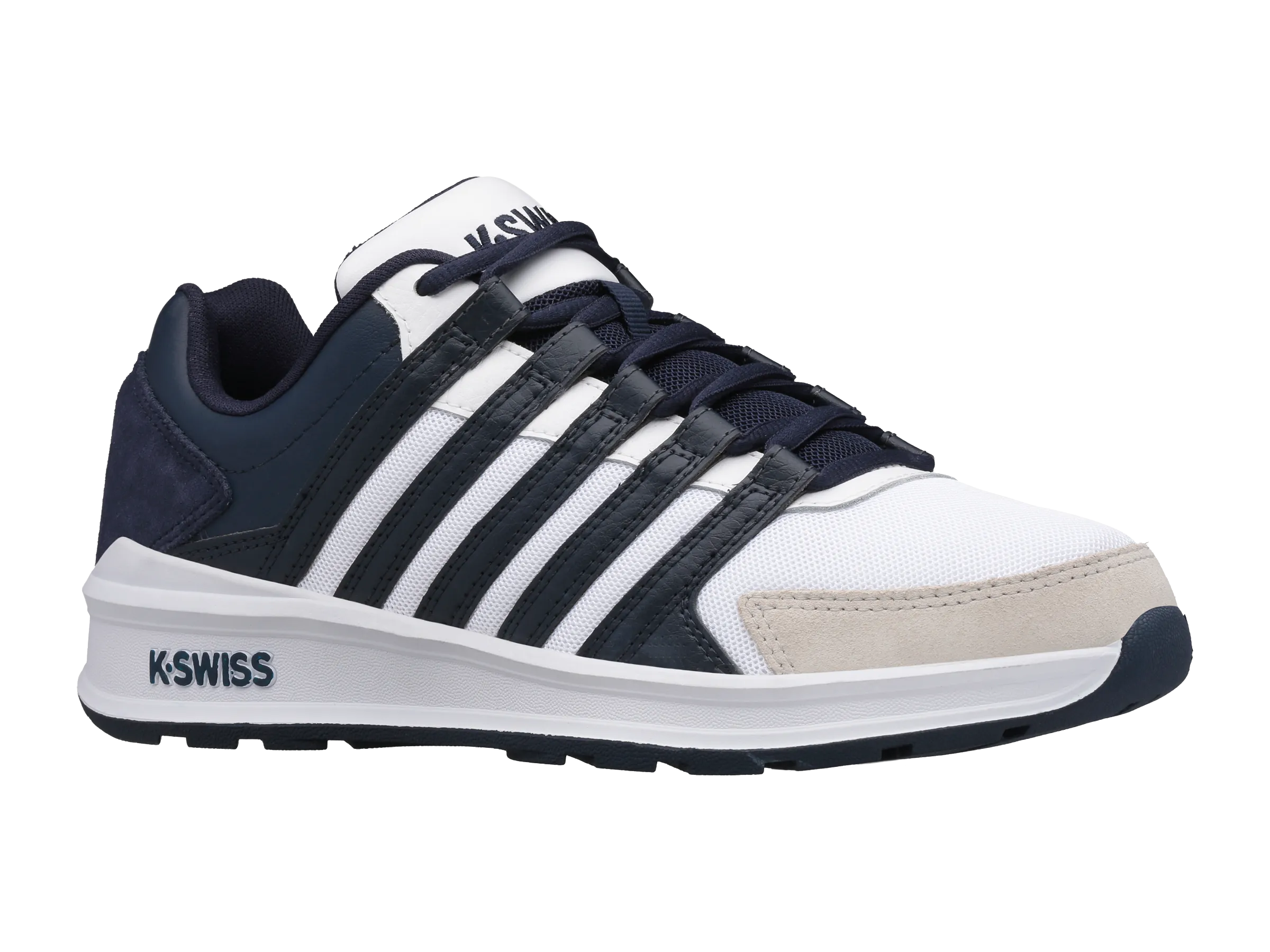 07119-160-M | VISTA TRAINER T | WHITE/NAVY/BONE