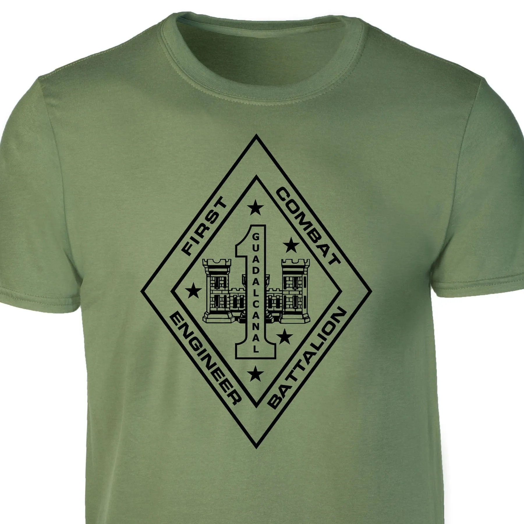 1st Combat Engineer Battalion T-shirt