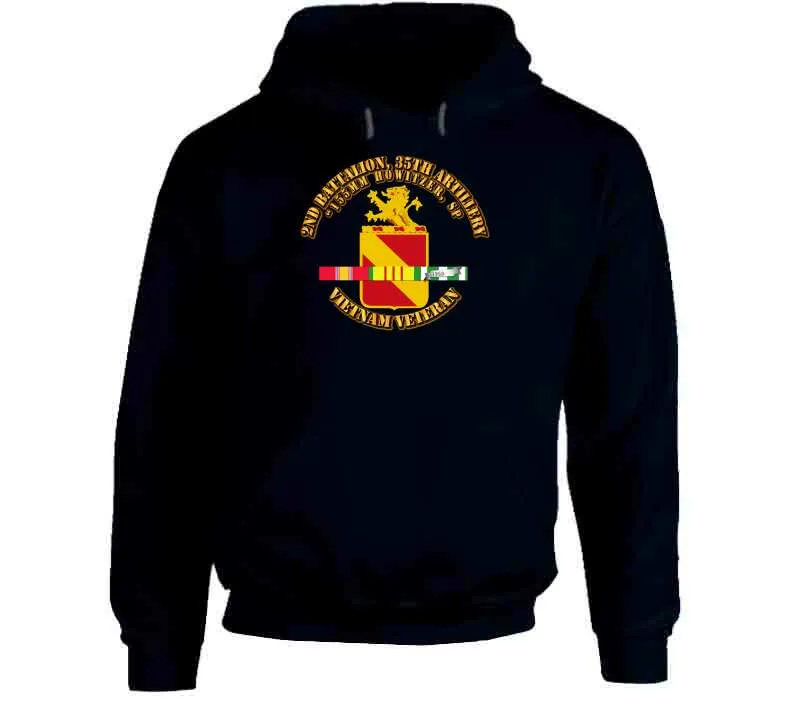 2nd Battalion, 35th Artillery w SVC Ribbon T Shirt