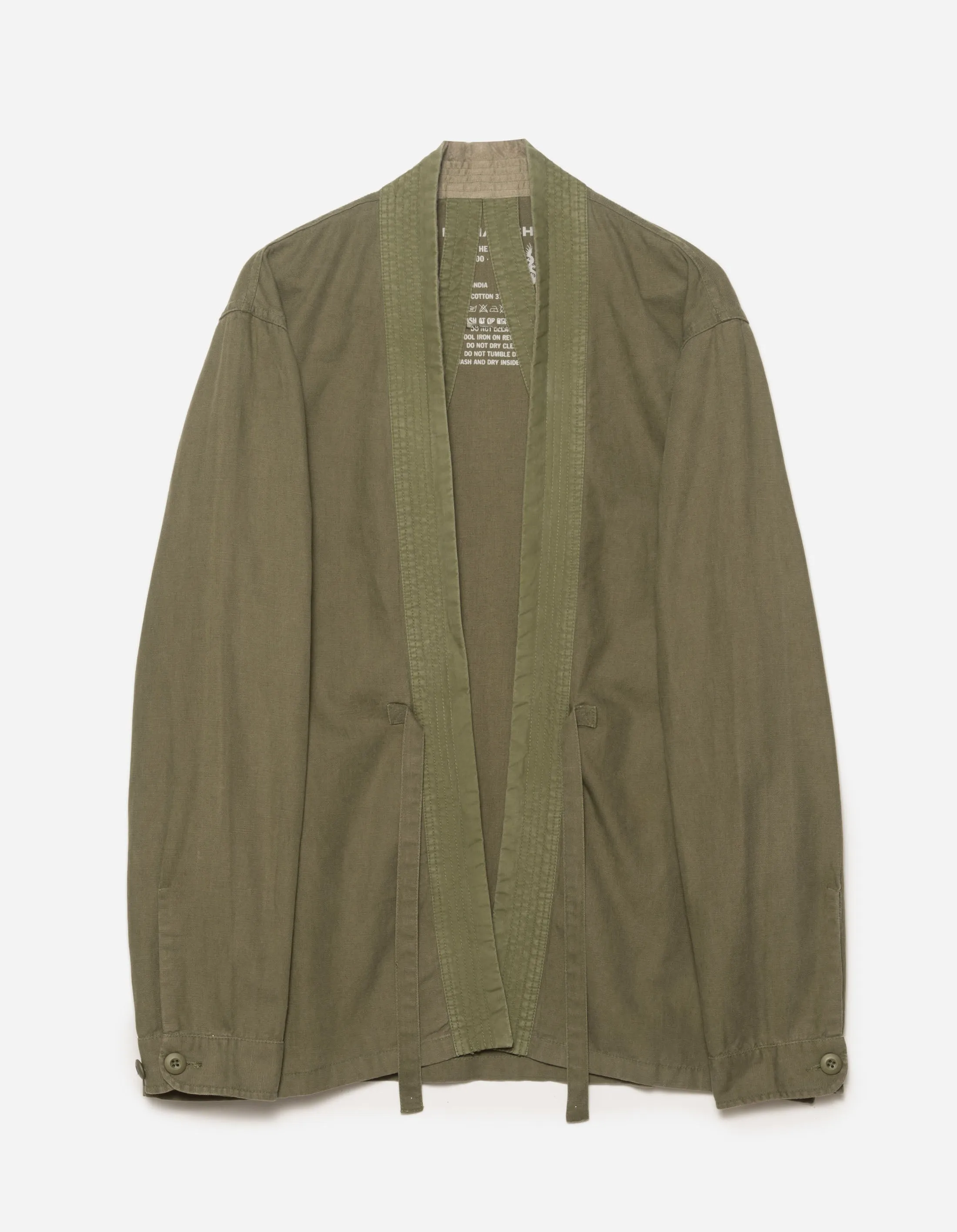 4605 Hemp Hanten Shirt Olive OG-107F