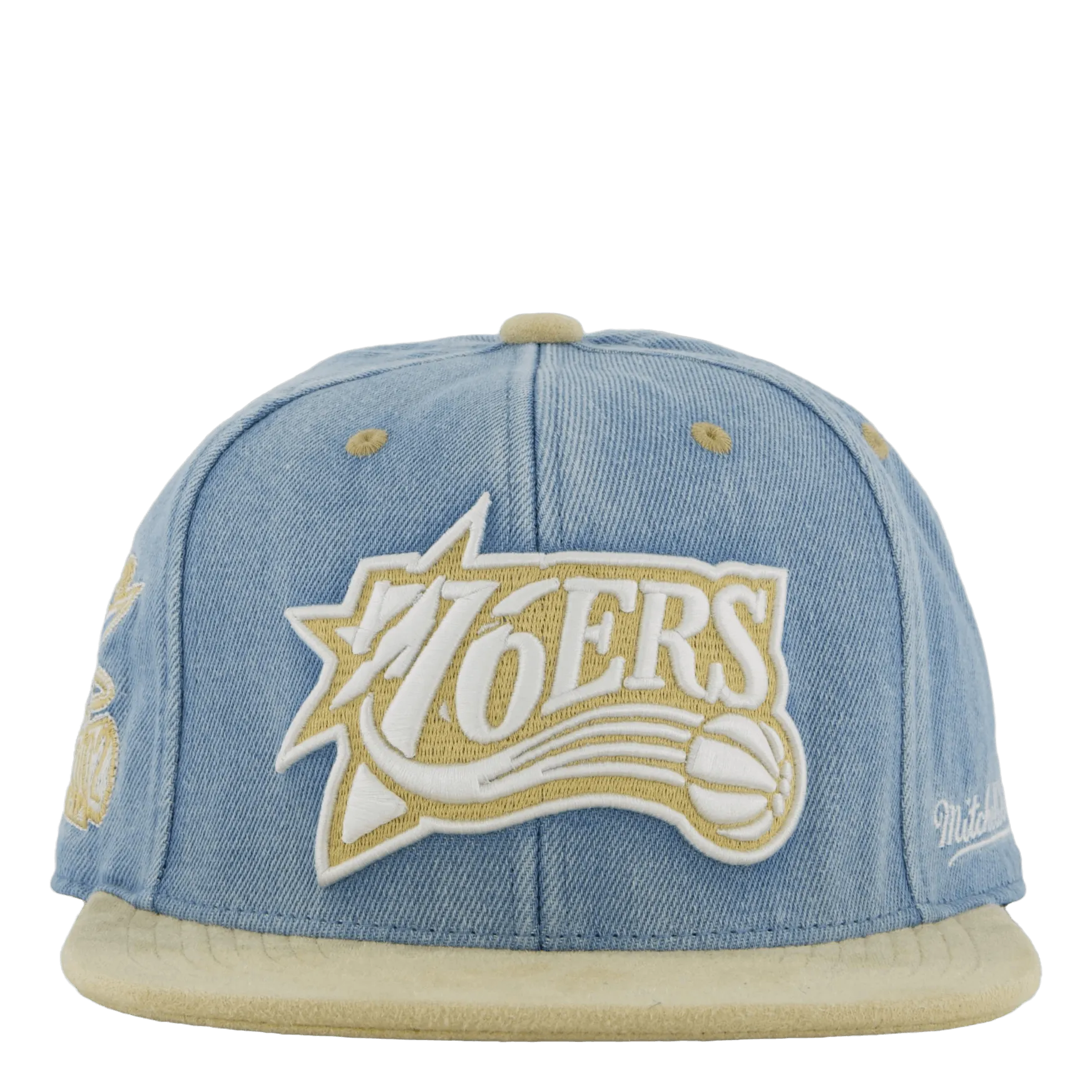 76ers Blue Jean Baby Fitted HWC