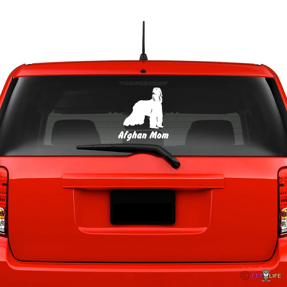 Afghan Hound Mom Sticker