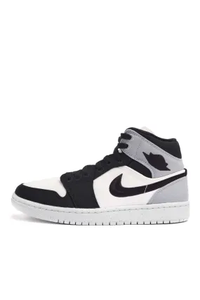 Air Jordan Womens 1 Mid SE 'Sail/Black'