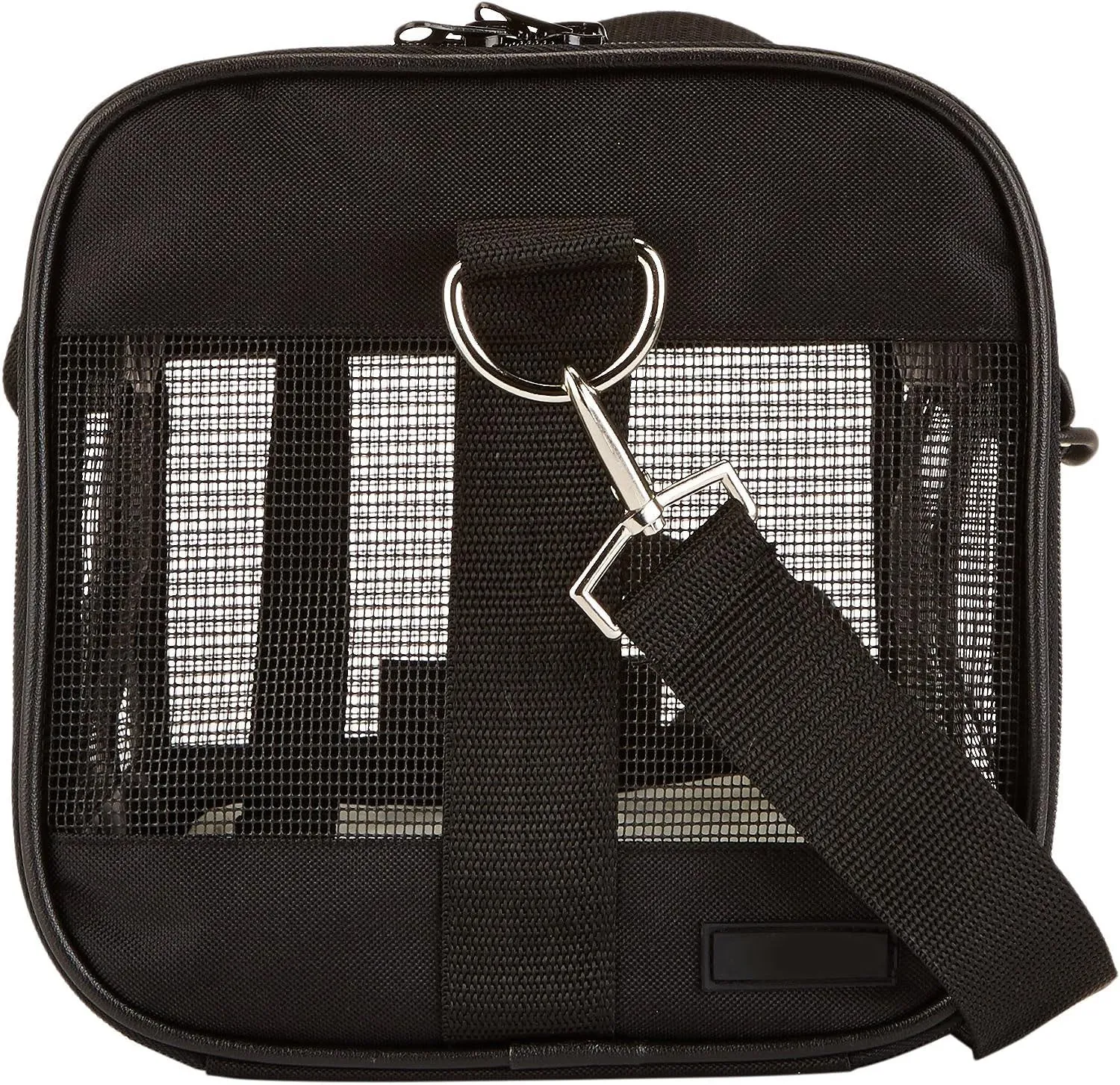 Amazon Basics Soft-Sided Mesh Pet Travel Carrier (Small Black)