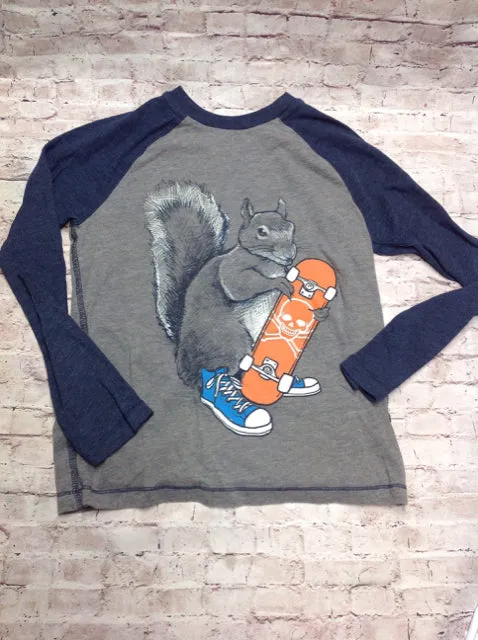 Arizona BLUE & GRAY Squirrel Top