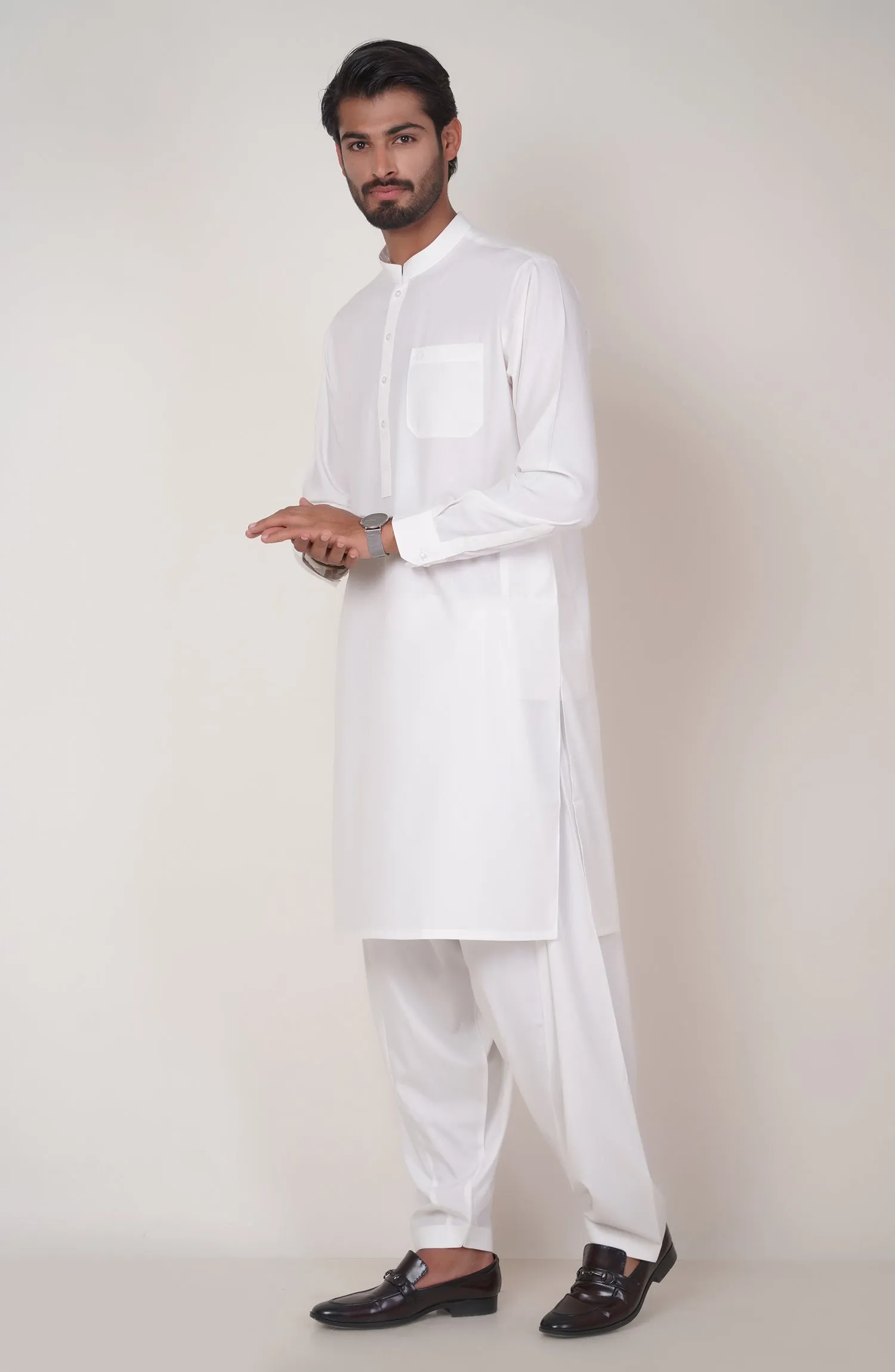 Band Collar Shalwar Kameez