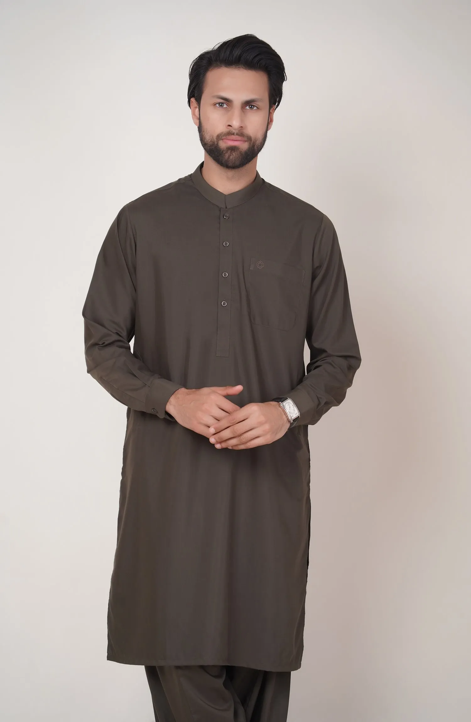 Band Collar Shalwar Kameez