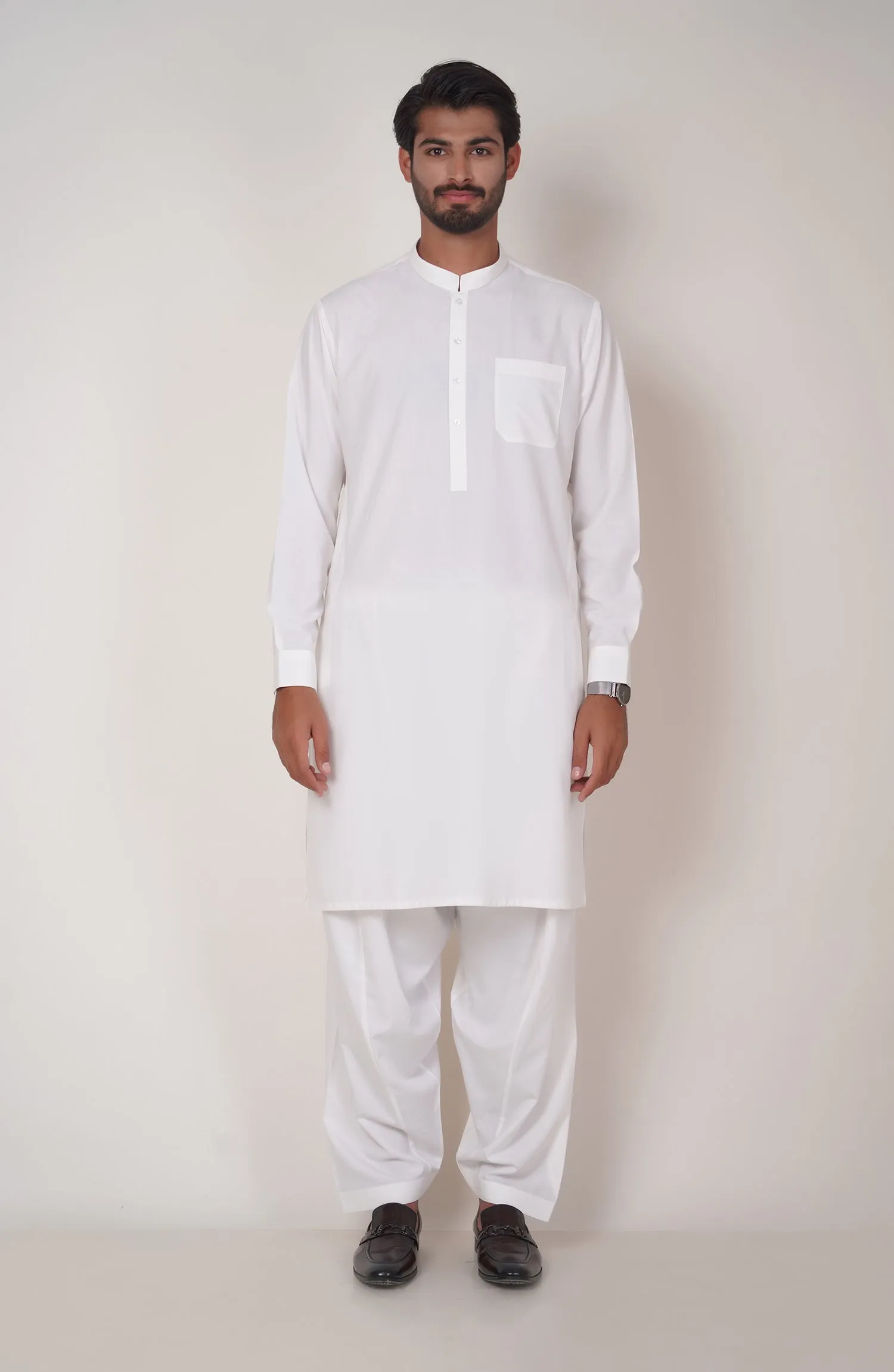 Band Collar Shalwar Kameez