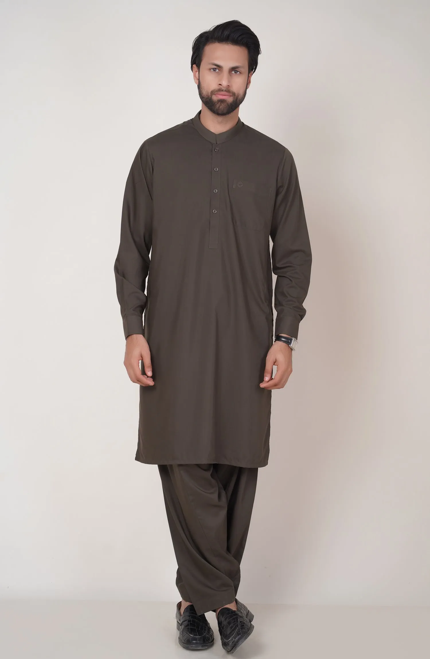 Band Collar Shalwar Kameez