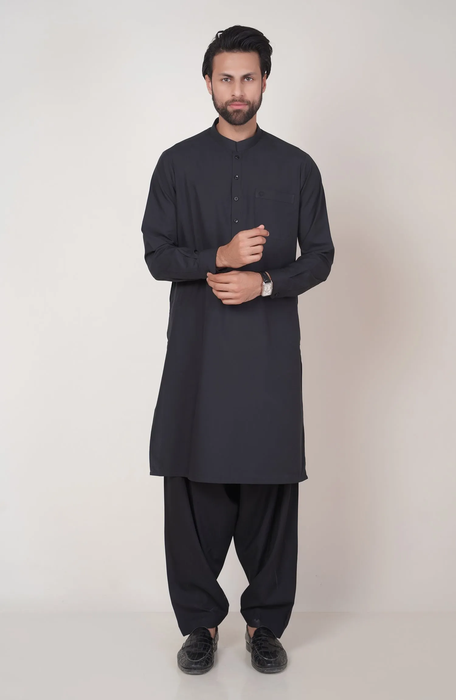 Band Collar Shalwar Kameez