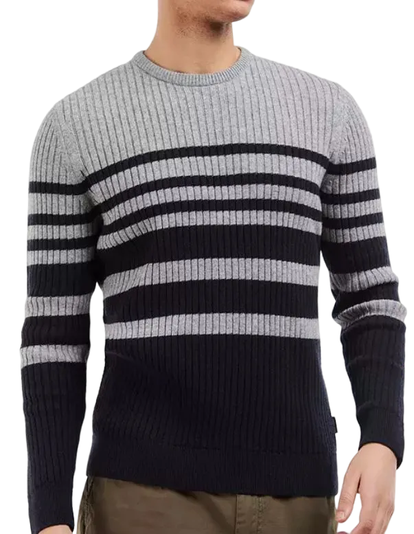 Barbour Mens Trysail Crewneck Jumper