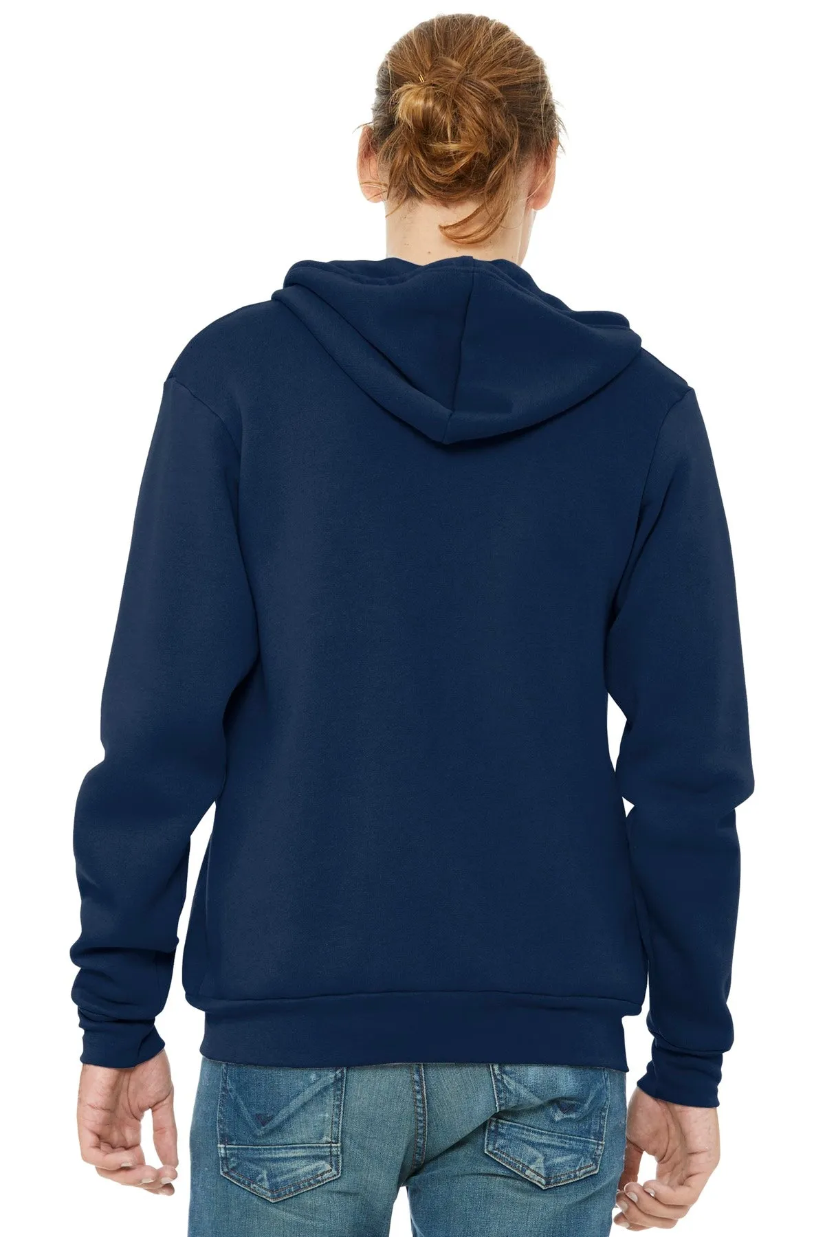 BELLA CANVAS Unisex Sponge Fleece Full-Zip Hoodie. BC3739