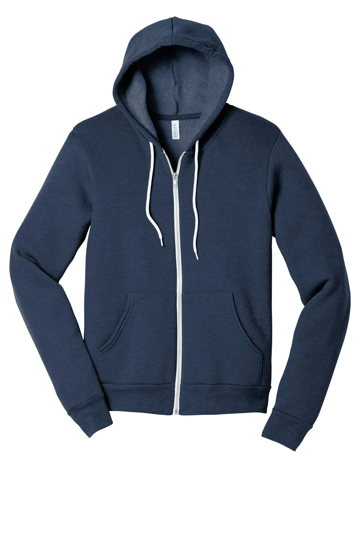 BELLA CANVAS Unisex Sponge Fleece Full-Zip Hoodie. BC3739