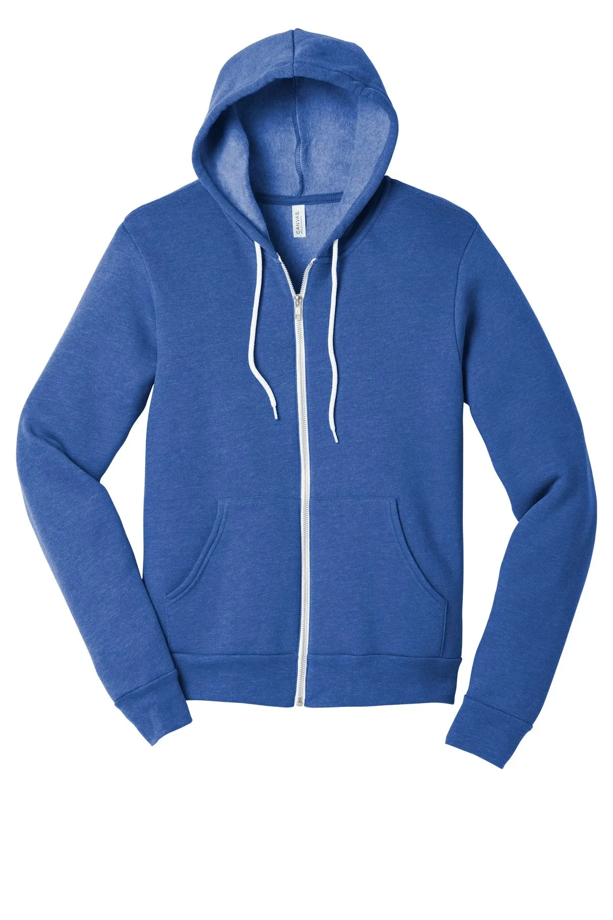 BELLA CANVAS Unisex Sponge Fleece Full-Zip Hoodie. BC3739