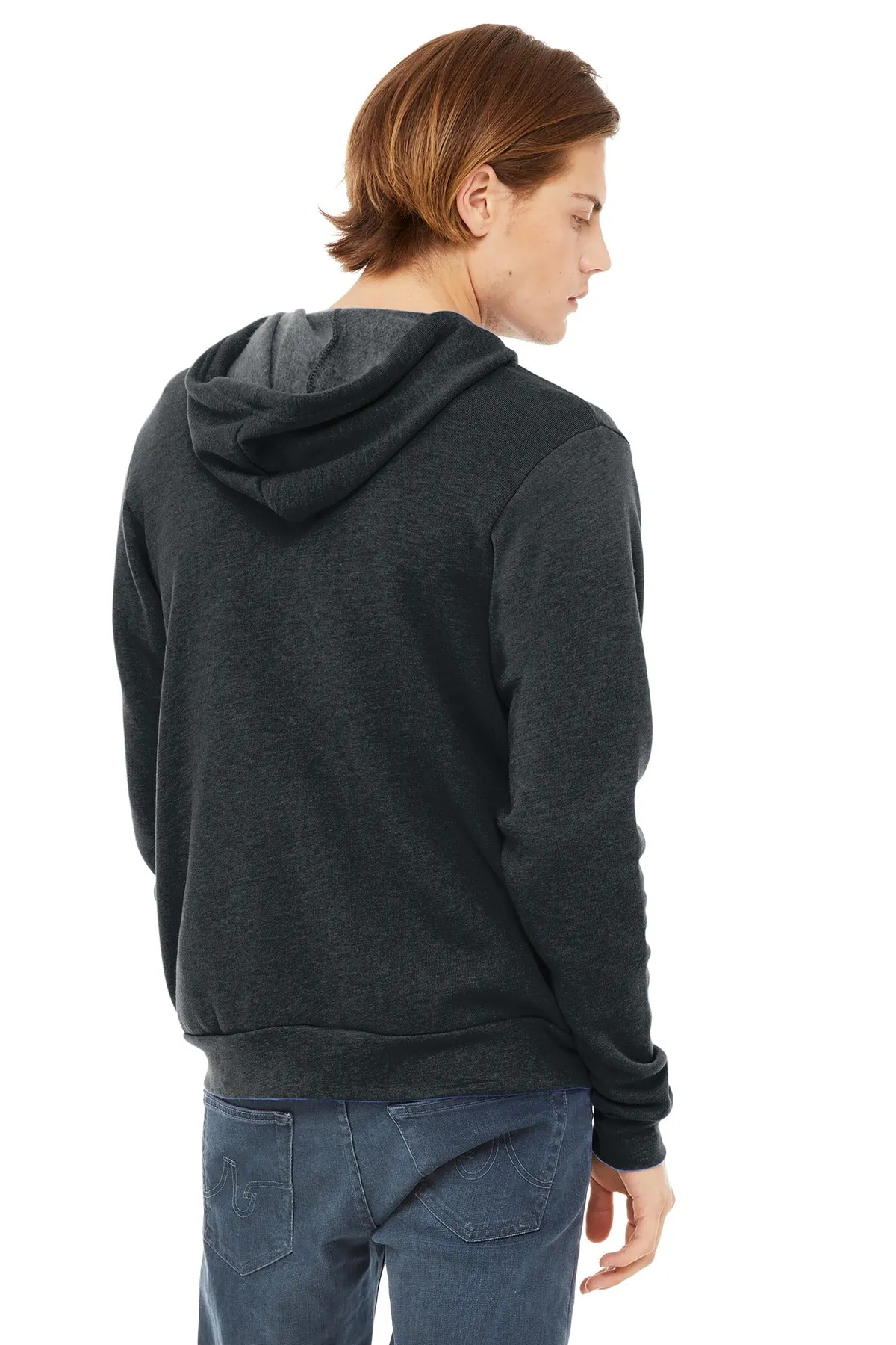 BELLA CANVAS Unisex Sponge Fleece Full-Zip Hoodie. BC3739