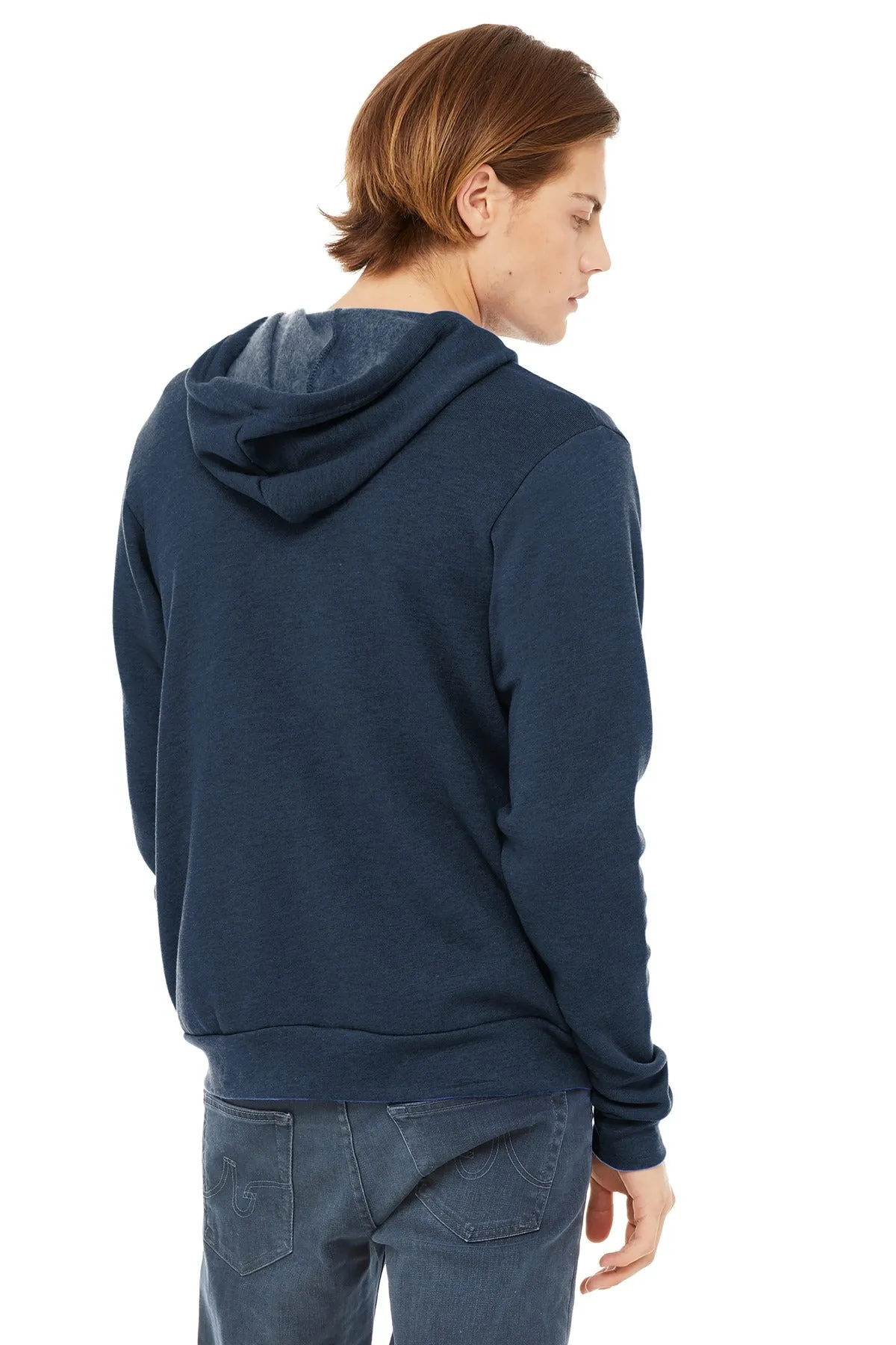 BELLA CANVAS Unisex Sponge Fleece Full-Zip Hoodie. BC3739