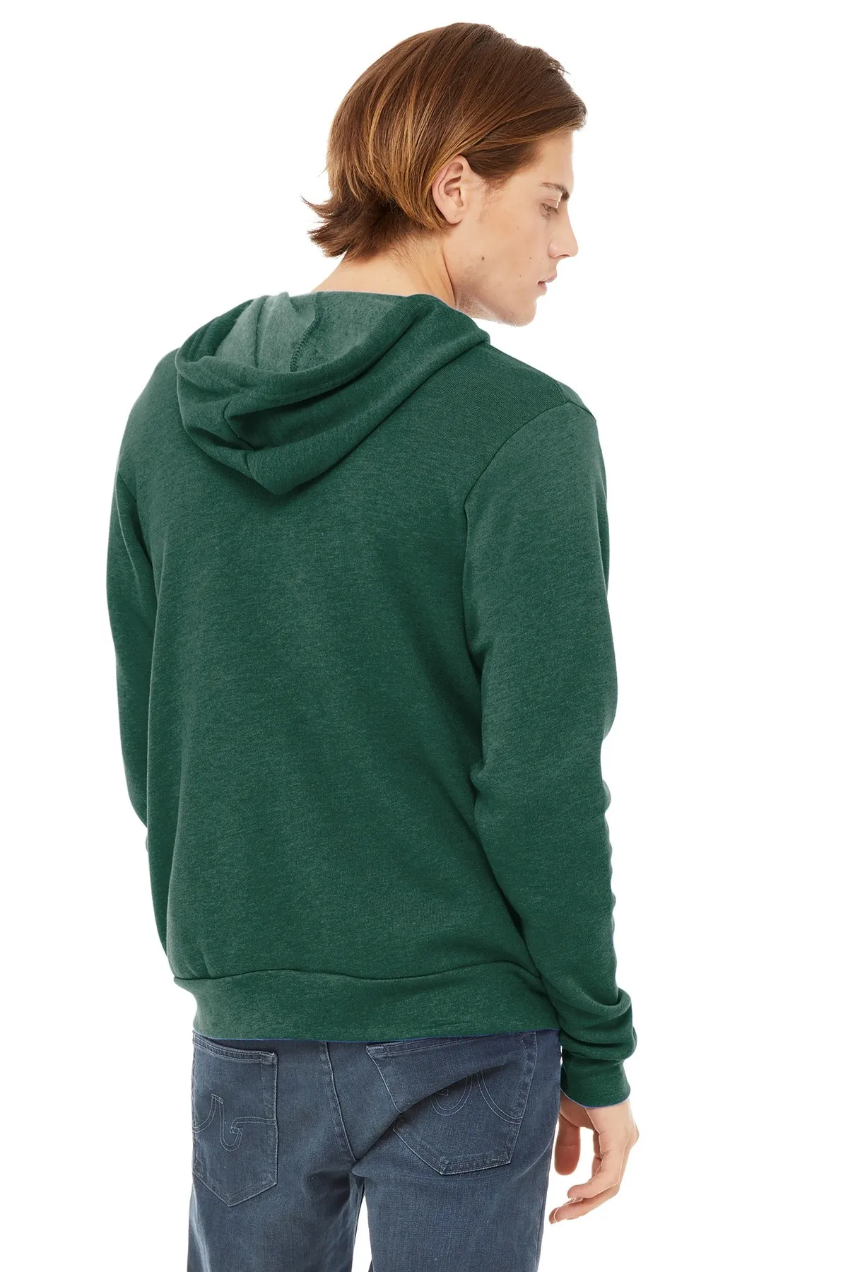 BELLA CANVAS Unisex Sponge Fleece Full-Zip Hoodie. BC3739