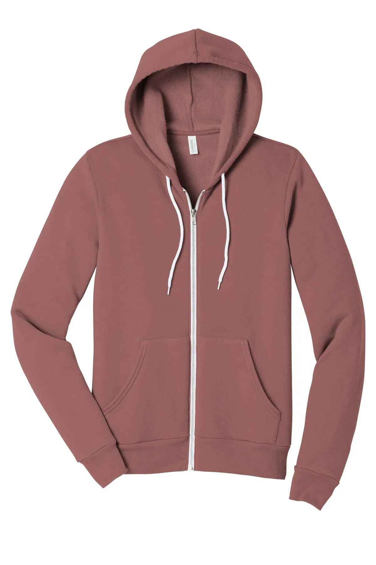 BELLA CANVAS Unisex Sponge Fleece Full-Zip Hoodie. BC3739