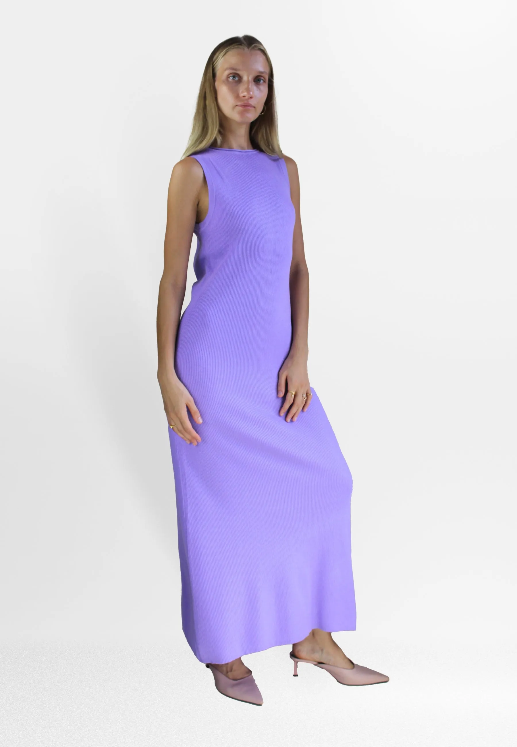 Bella Wool Lavender Dress