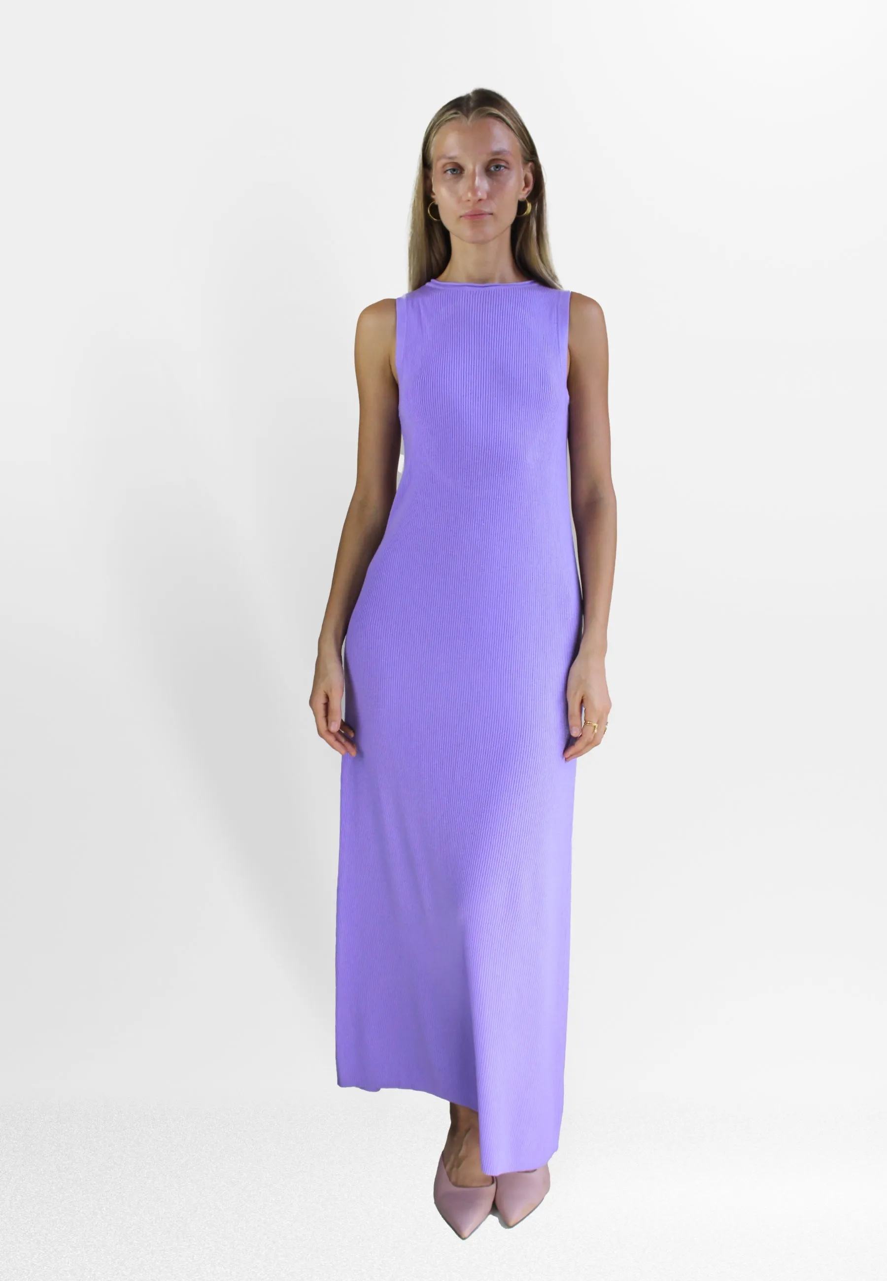 Bella Wool Lavender Dress