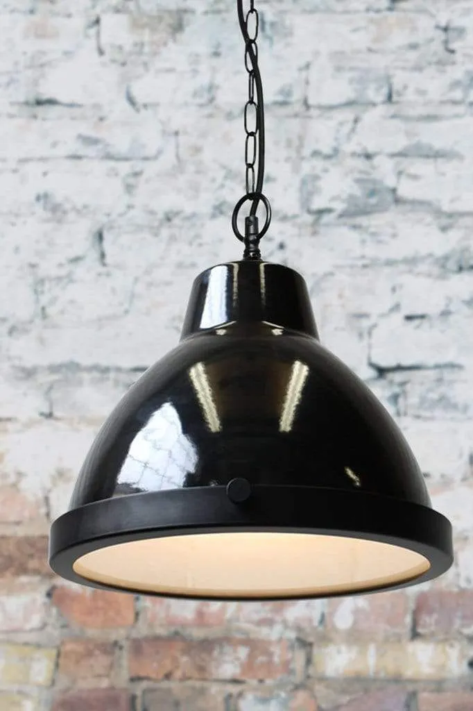 Black Loft Pendant Light