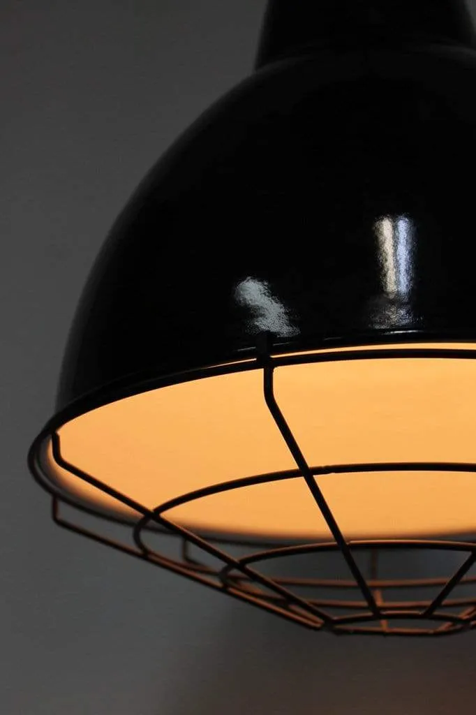 Black Loft Pendant Light