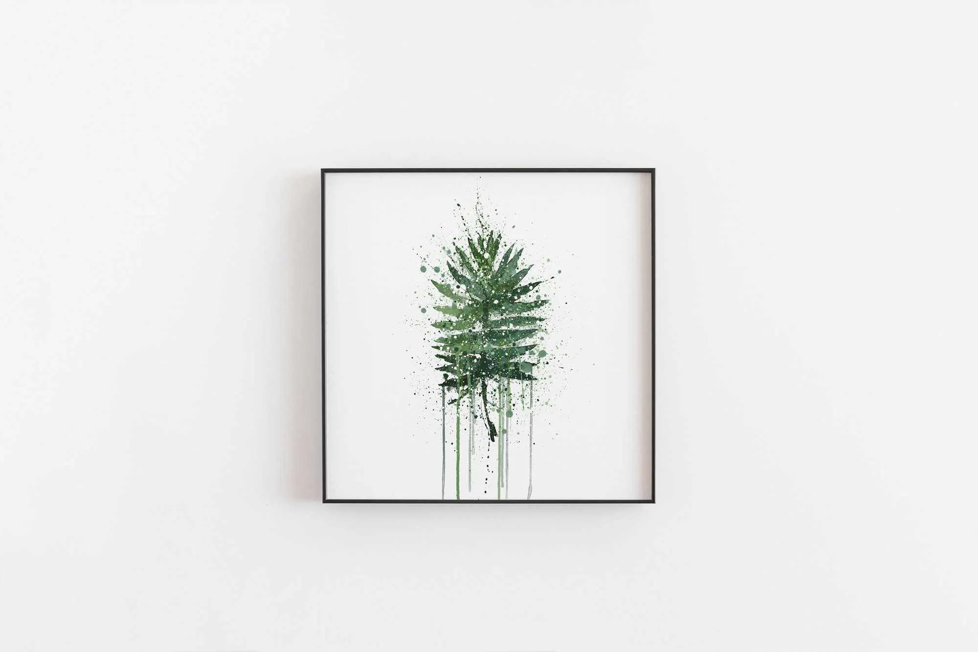 Botanical Wall Art Print 'Palm Leaf' - Plant Prints, Botanical Art Prints and Botanical Illustrations