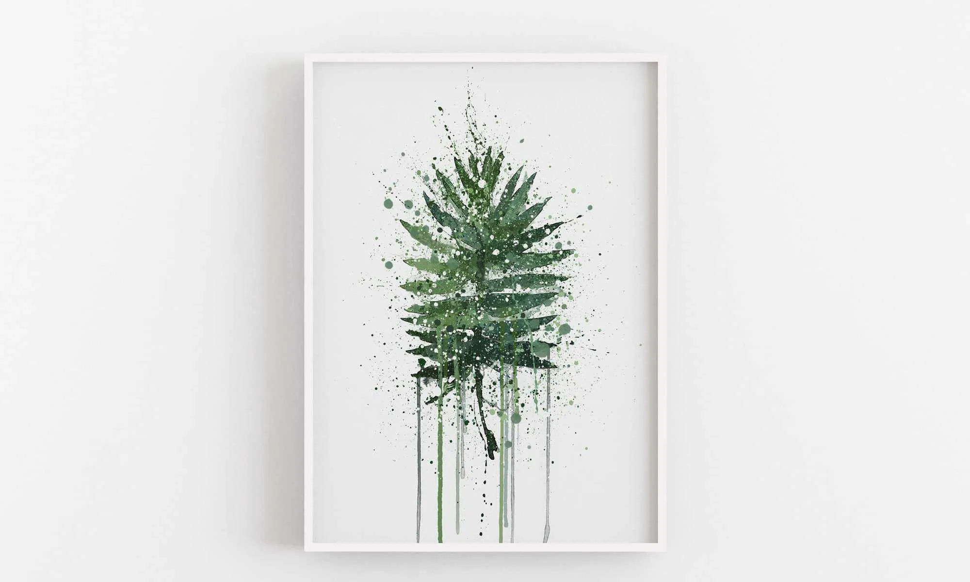 Botanical Wall Art Print 'Palm Leaf' - Plant Prints, Botanical Art Prints and Botanical Illustrations