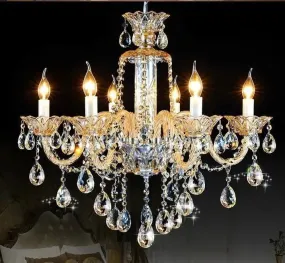 Brigitte Chandelier - Champagne Silver