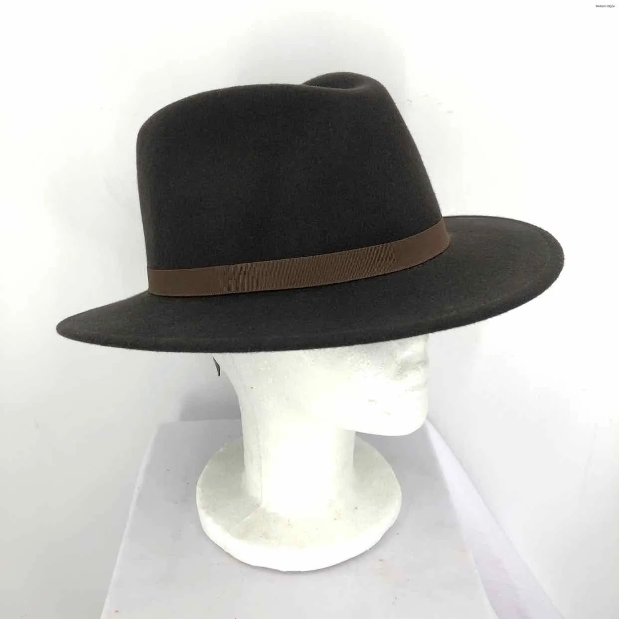 BRIXTON Brown Wool Has tag! Fedora Hat