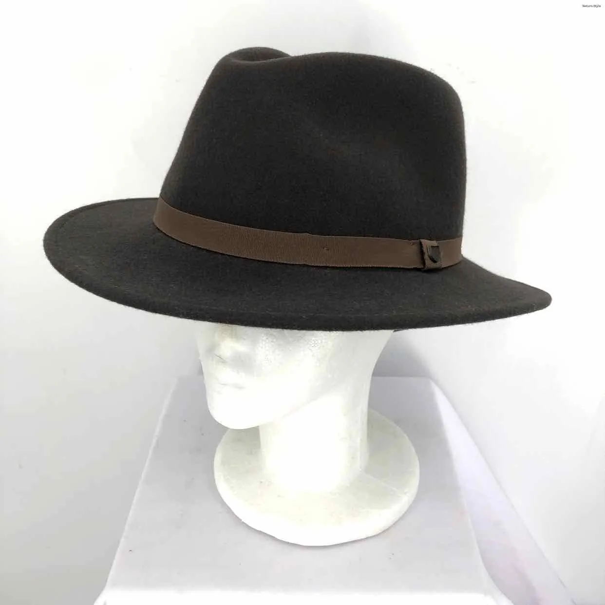 BRIXTON Brown Wool Has tag! Fedora Hat