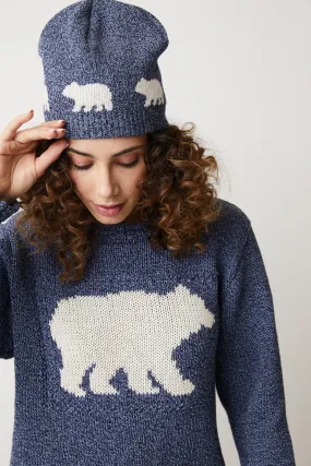 Eco-Friendly Canadiana Laurentian Bear Cotton Pullover Sweater