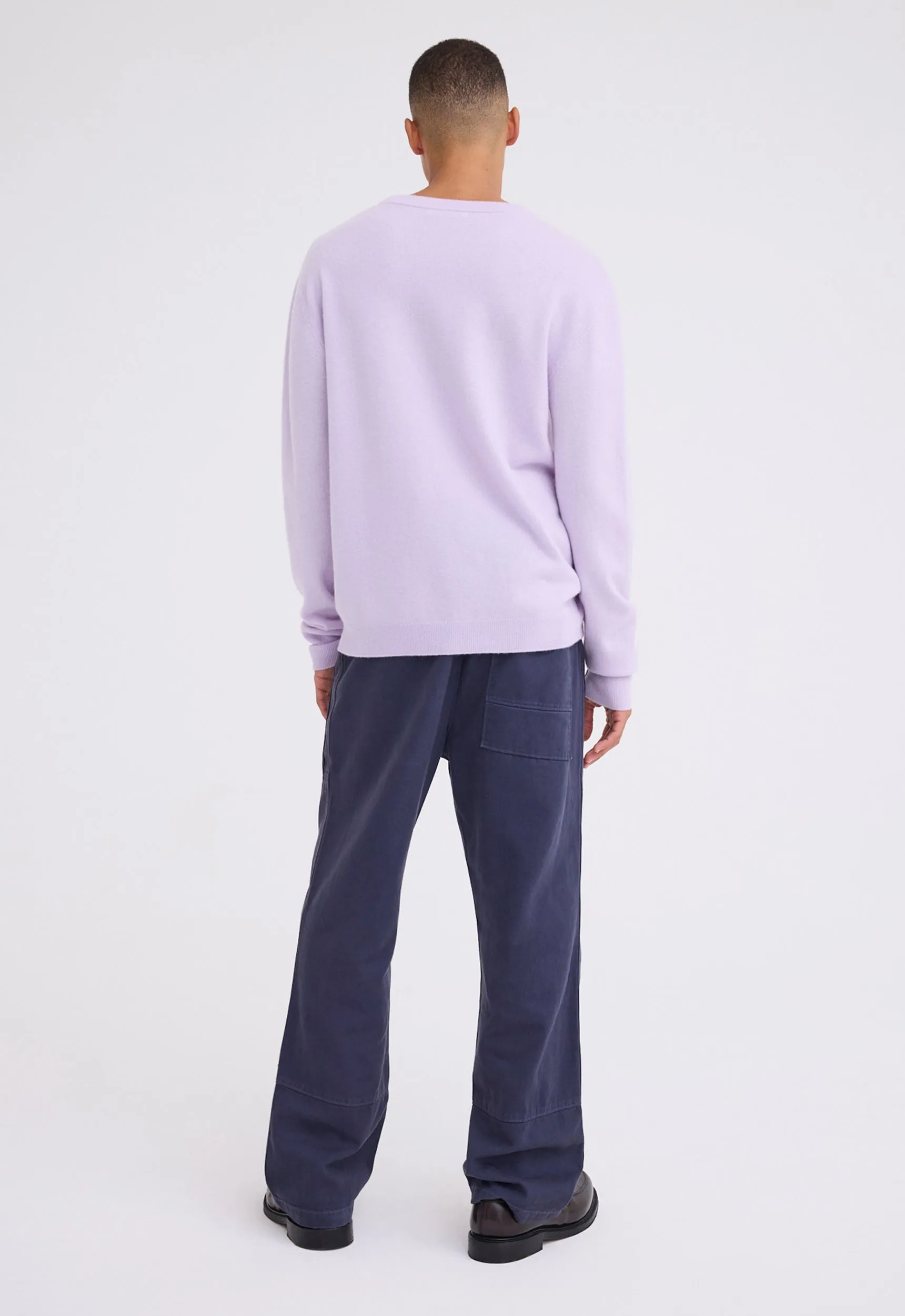 Card Wool Cashmere Sweater - Bloom Lilac