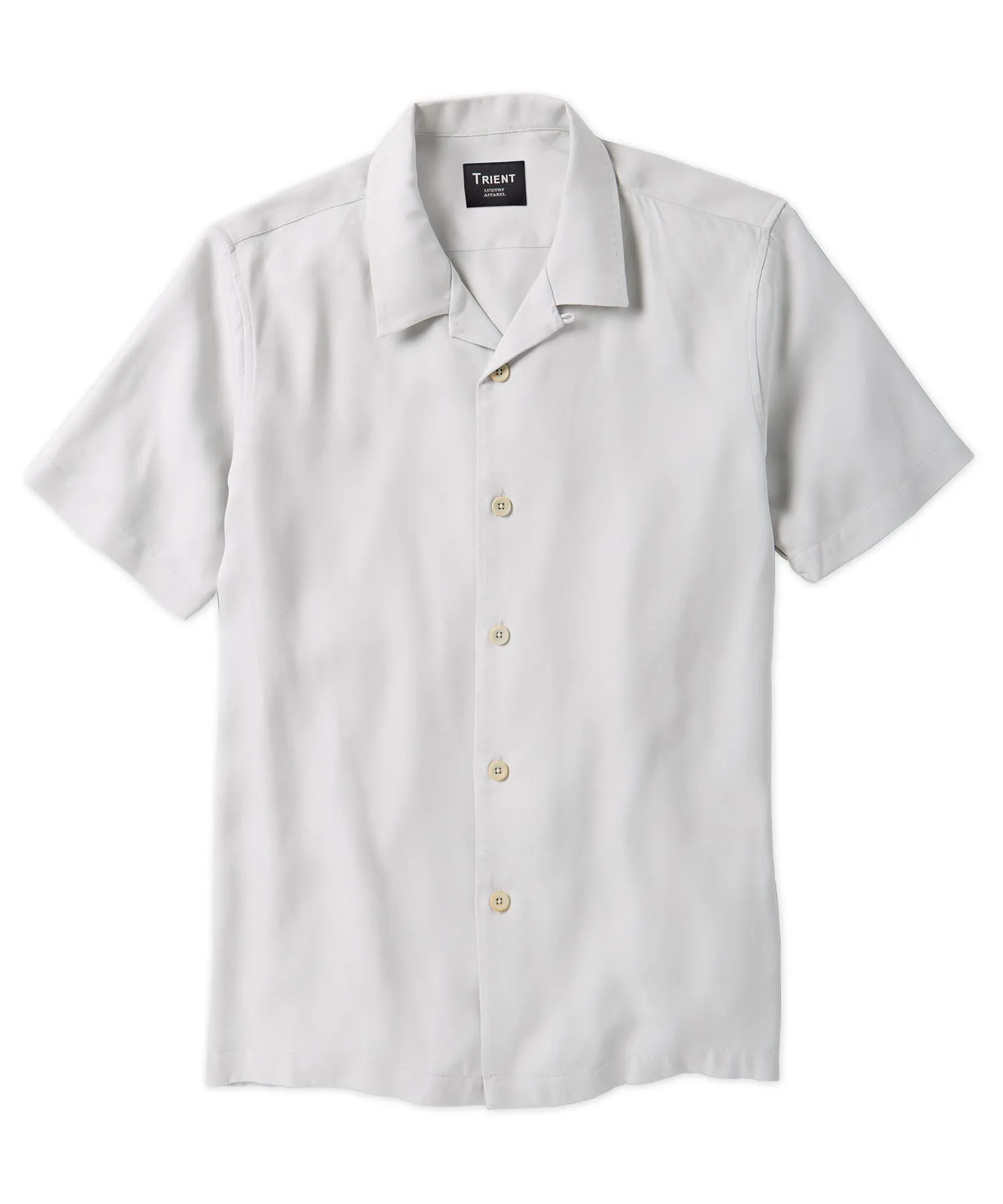 Caymen Silk Twill Camp Shirt