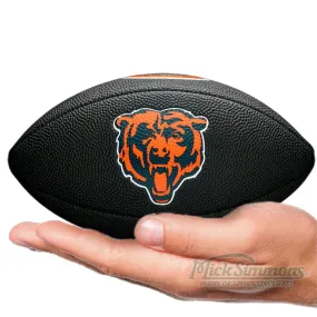 Chicago Bears Wilson Mini NFL Football (Gridiron Ball) - Black