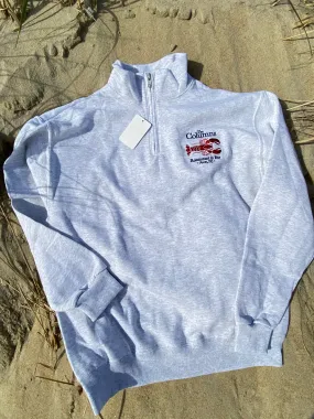 Col-1/4 Zip Gray