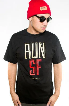 Colin Kaepernick X Adapt :: Run SF (Men's Black Tee)