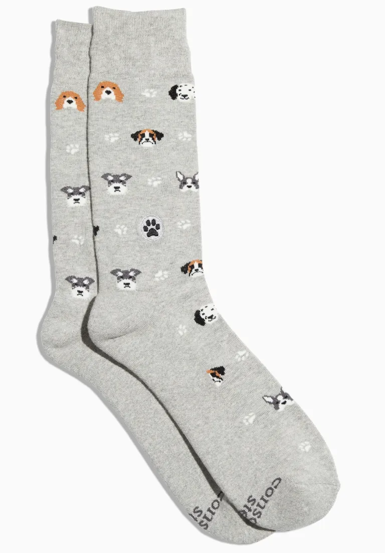 Conscious Step - Socks That Save Dogs