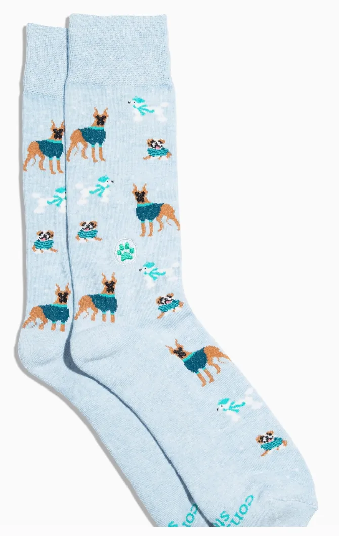 Conscious Step - Socks That Save Dogs