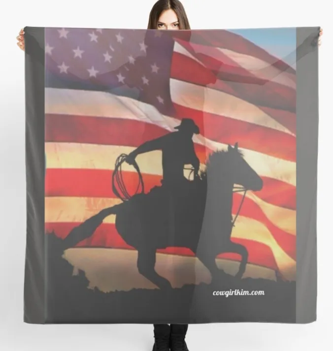 Cowgirl Kim American Cowboy Scarf