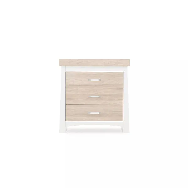 CuddleCo Ada Dresser & Changer - White & Ash