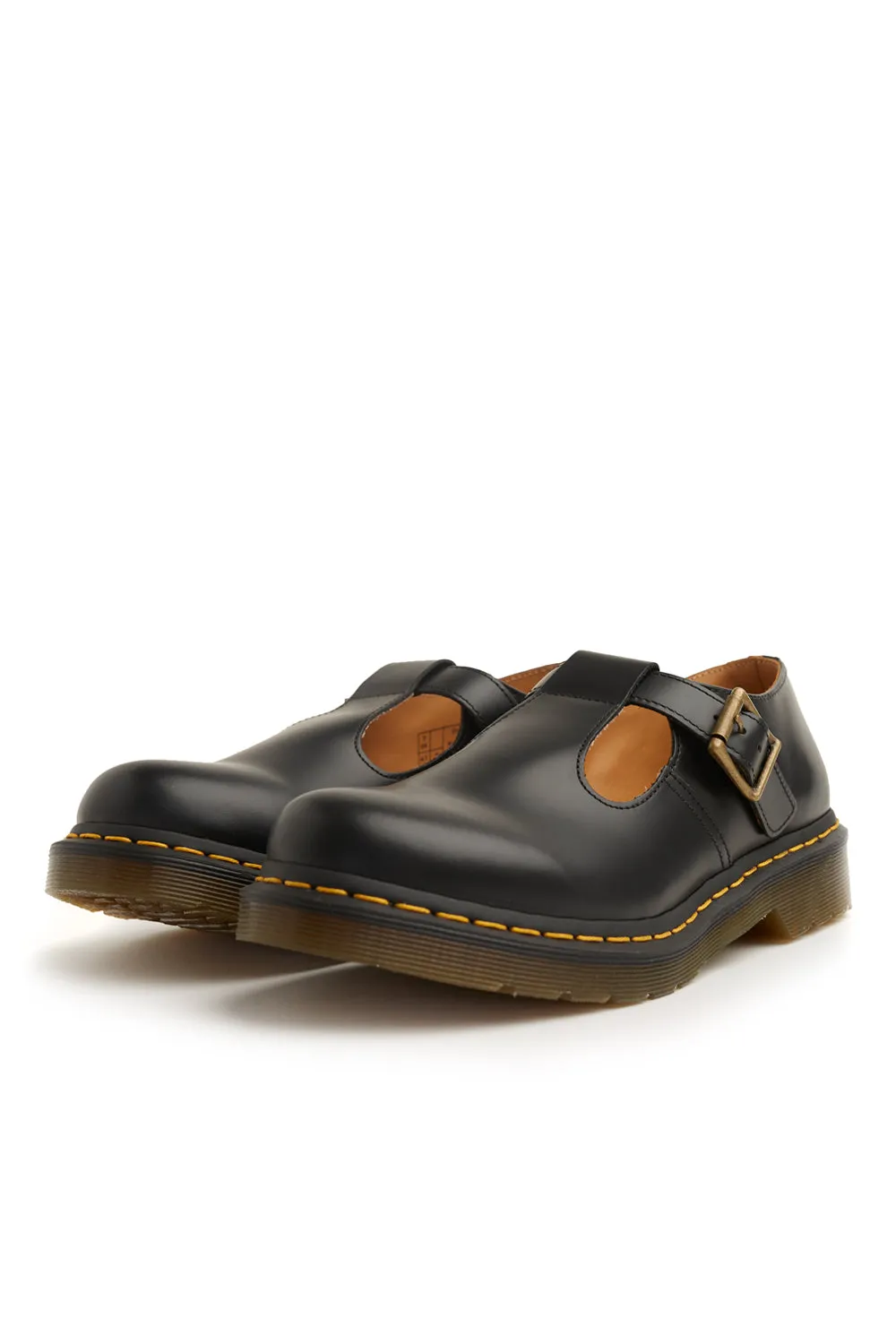 Dr Martens Womens Polley Smooth Mary Janes 'Black'