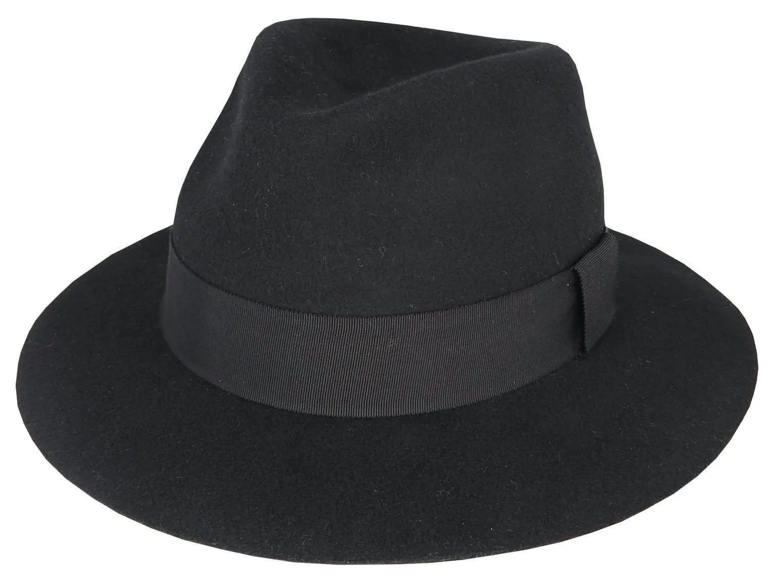 Duke - Wool Felt Raw Edge Fedora