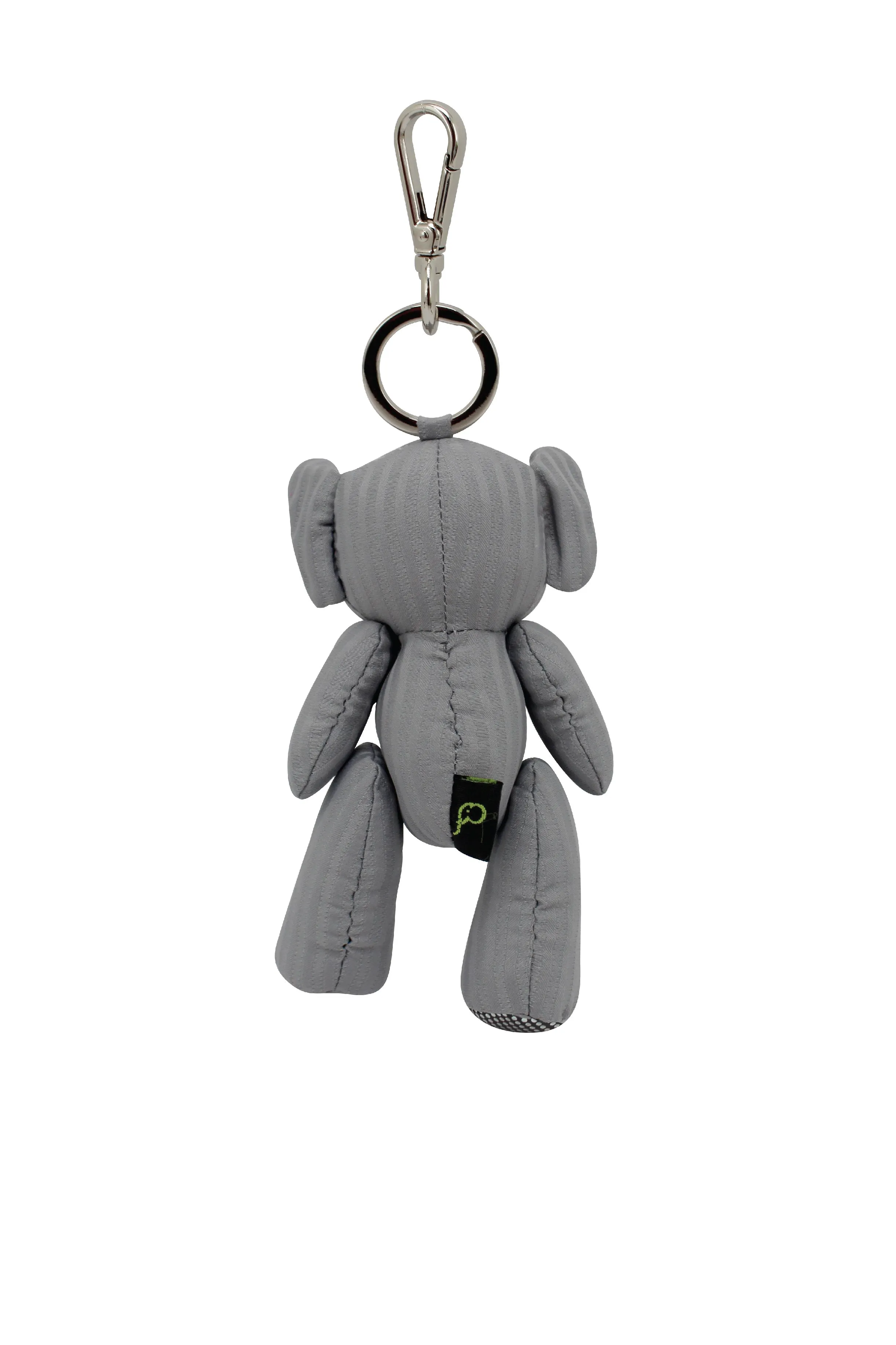 ELEPH PLEAT DISCO DOLL KEY RING : Grey