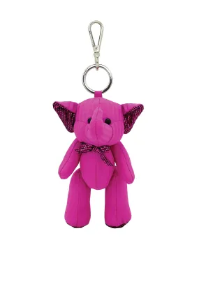 ELEPH PLEAT DISCO DOLL KEY RING : Pink