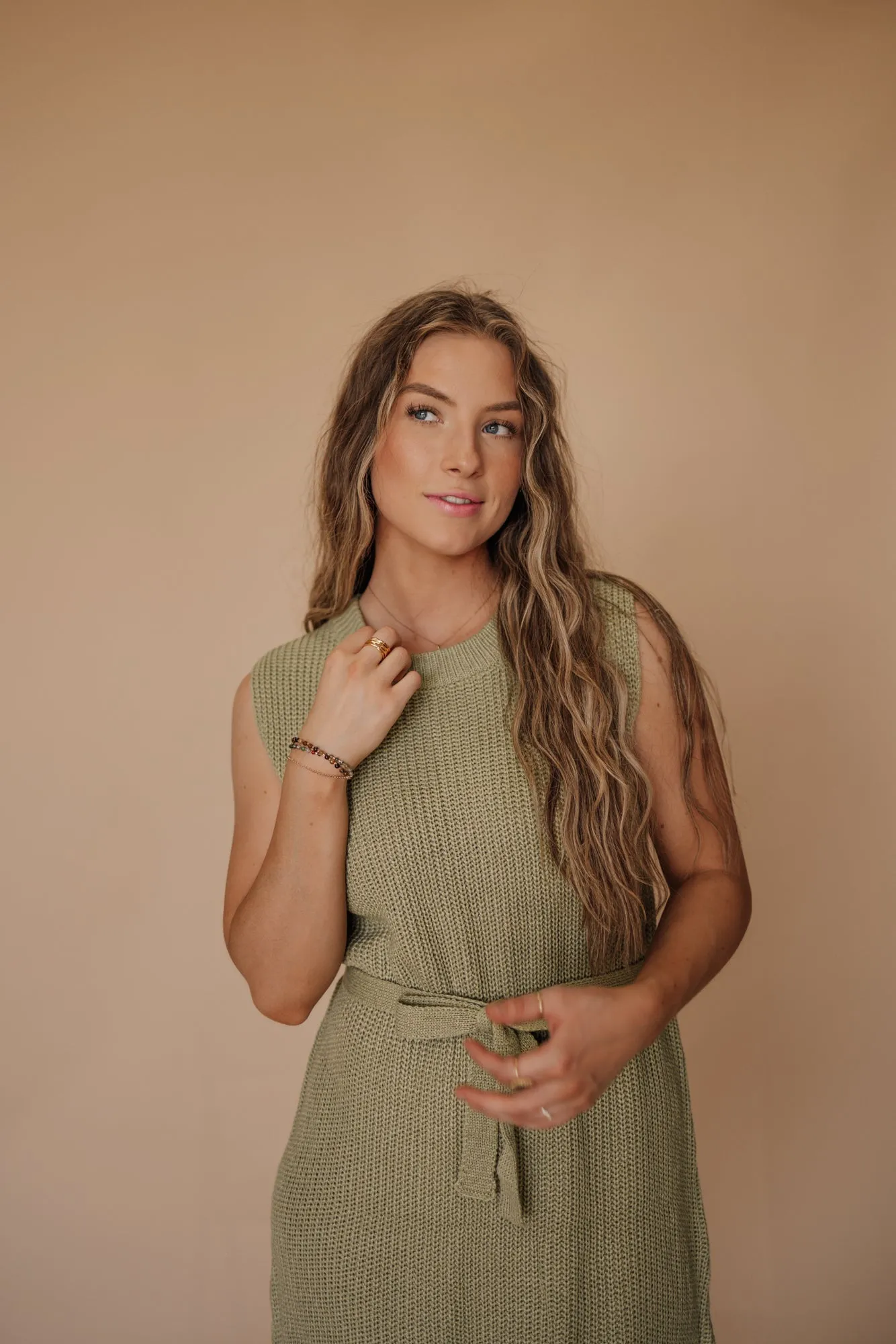 Elliot Dress in Olive