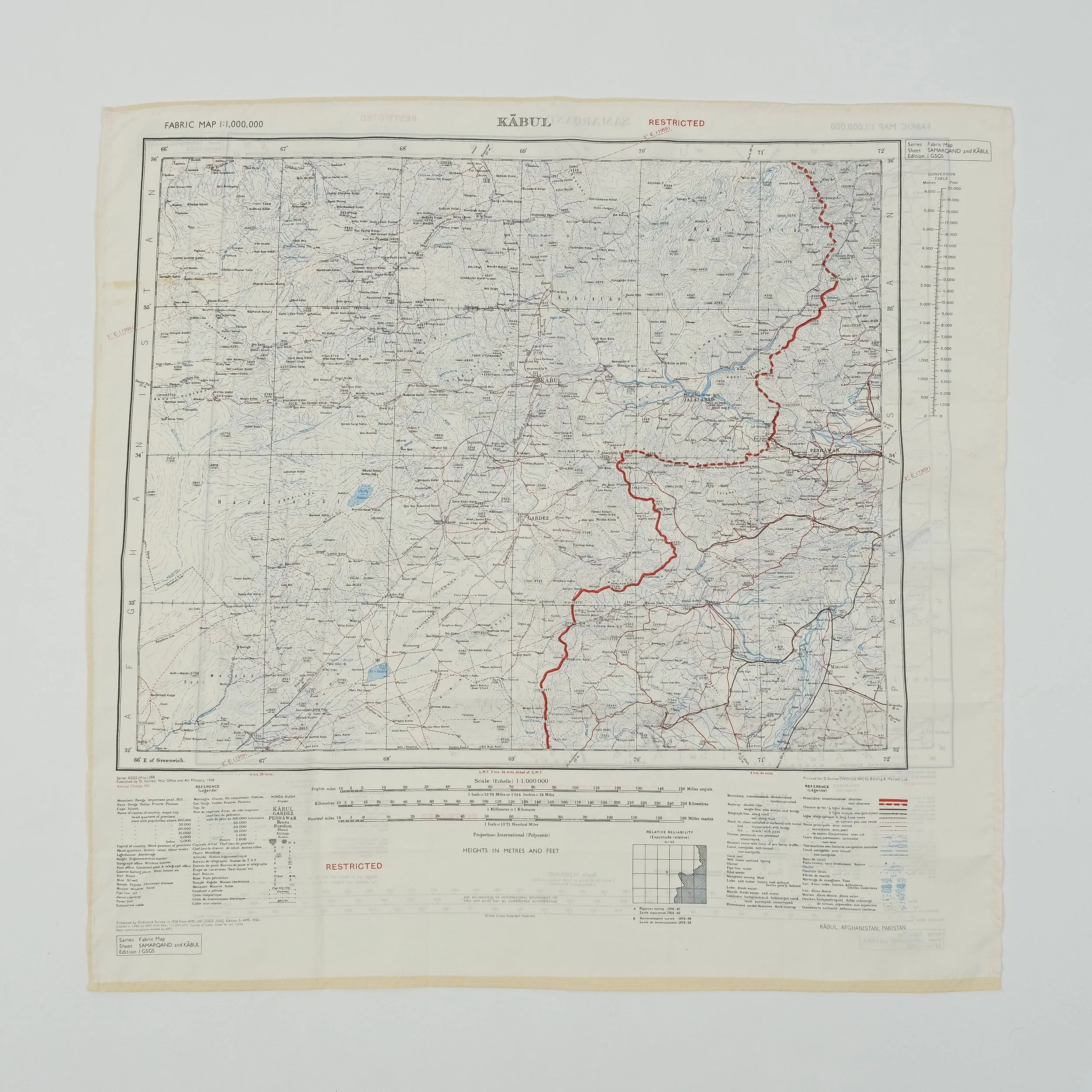 ESCAPE MAP - SAMARQAND / KABUL