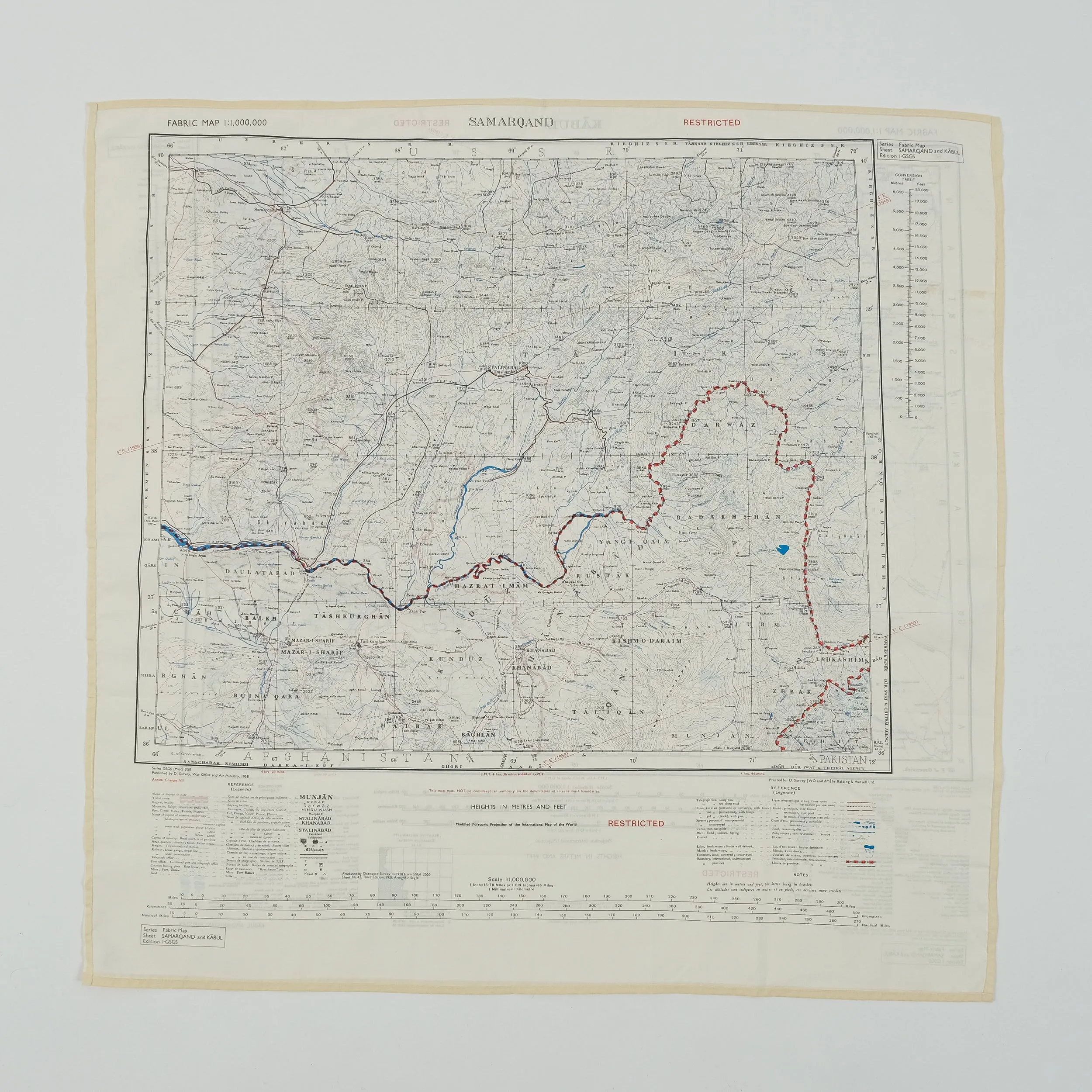 ESCAPE MAP - SAMARQAND / KABUL