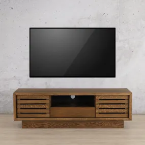 Fairview 1600 TV Unit - Antique Dark Oak