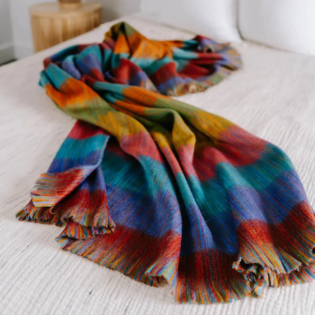 Fringed Harvest Multi Mood - Throw